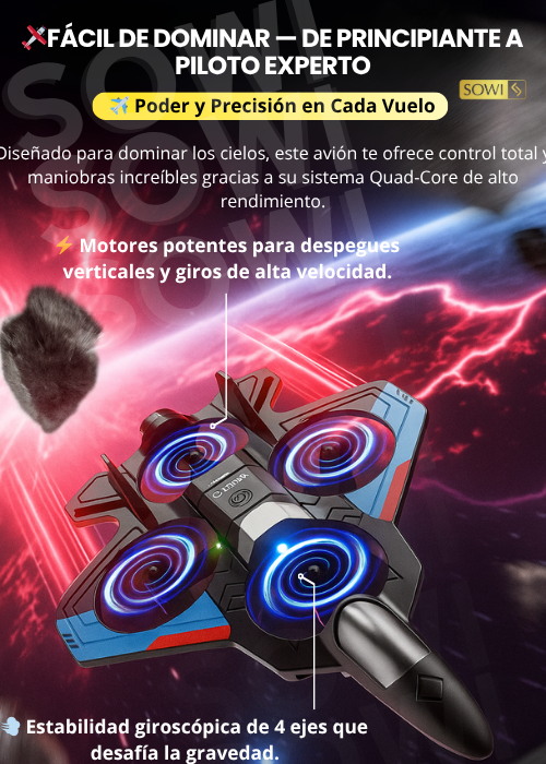 AVION INDESTRUCTIBLE 360 A CONTROL REMOTO✈️😍