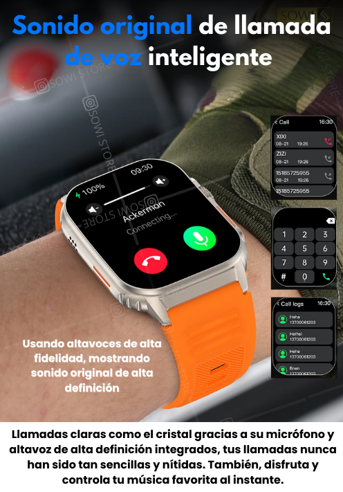 SMARTWATCH X8 UNIQUECON CON AIRPODS +POWER BANK +ETC😍