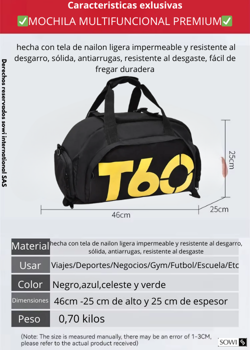🚀 Combo 5 en 1 : Mochila  + Termo LED  + Audífonos F9 +Reloj T500+Set de bandas