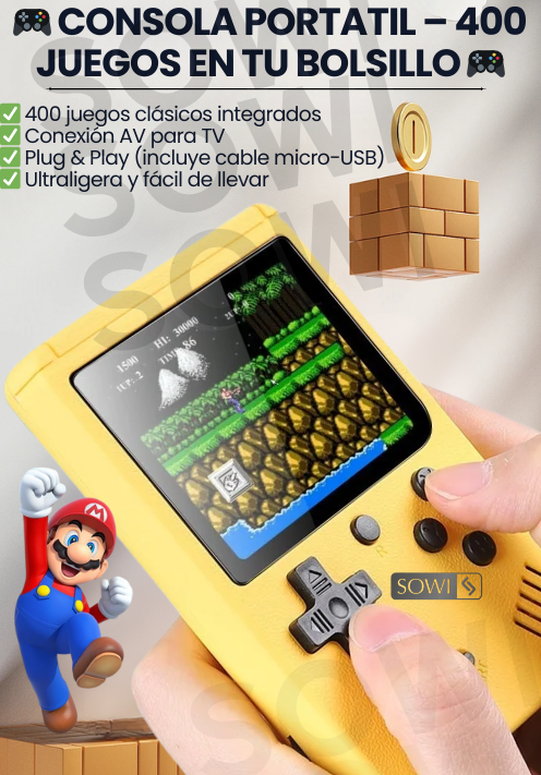 Combo Smartwatch +Airpods  + MiniConsola 400 Juegos+Protector de pantalla🎁