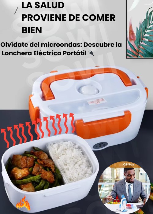 Lonchera electrica portatil+Licuadora electrica portatil Max 😍🚨