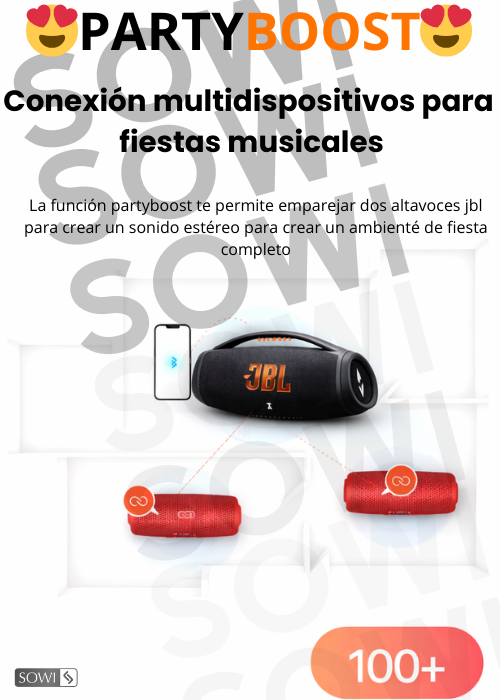 🔈Sonido Potente y Diseño Moderno Boombox 3 🔈