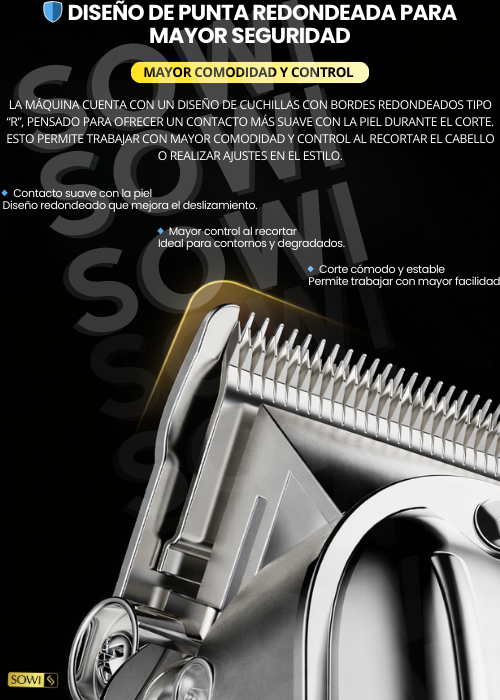 ✂️ Kit de Barbería 9 en 1: Máquina de Corte + Afeitadora 3 en 1 + Accesorios