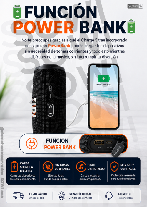 😍 COMBO PARLANTE JBL + RIÑONERA ANTIRROBO + SMARTWATCH  OBSEQUIO😍