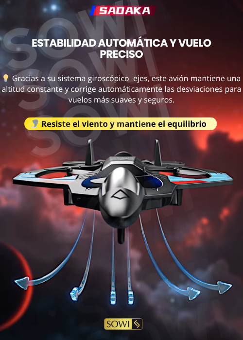 AVION INDESTRUCTIBLE 360 A CONTROL REMOTO✈️😍
