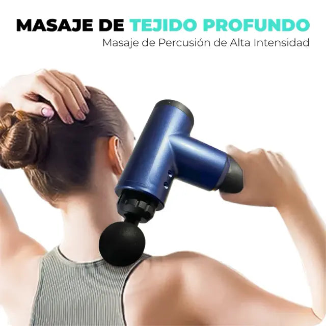 COMBO PISTOLA MASAJEADORA TERAPEUTICA + TAPETE MASAJEADOR 😍