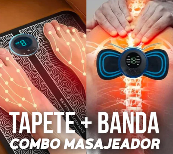 💆‍♂️Combo EMS Masajeador Para Pies+ Masajeador Muscular💆‍♂️