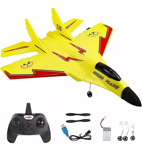 AVIÓN  REMOTO ZY-530 INDESTRUCTIBLE+ENVIO GRATIS🛩️🕹️