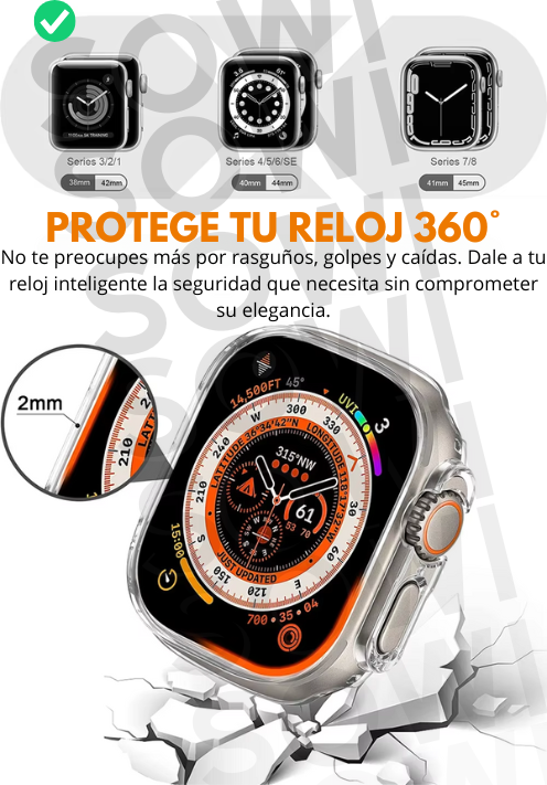 Combo Smartwatch +Airpods  + MiniConsola 400 Juegos+Protector de pantalla🎁